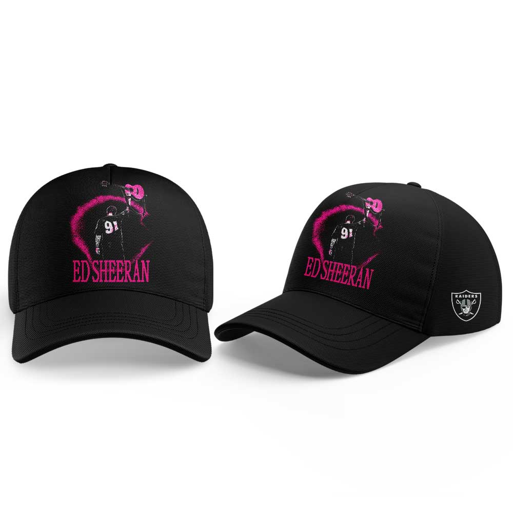 Las Vegas Raiders x Ed Sheeran The Loop Tour 2026 in Allegiant Stadium Signature Football Jersey Las Vegas Raiders x Ed Sheeran The Loop Tour 2026 in Allegiant Stadium Signature Football Jersey