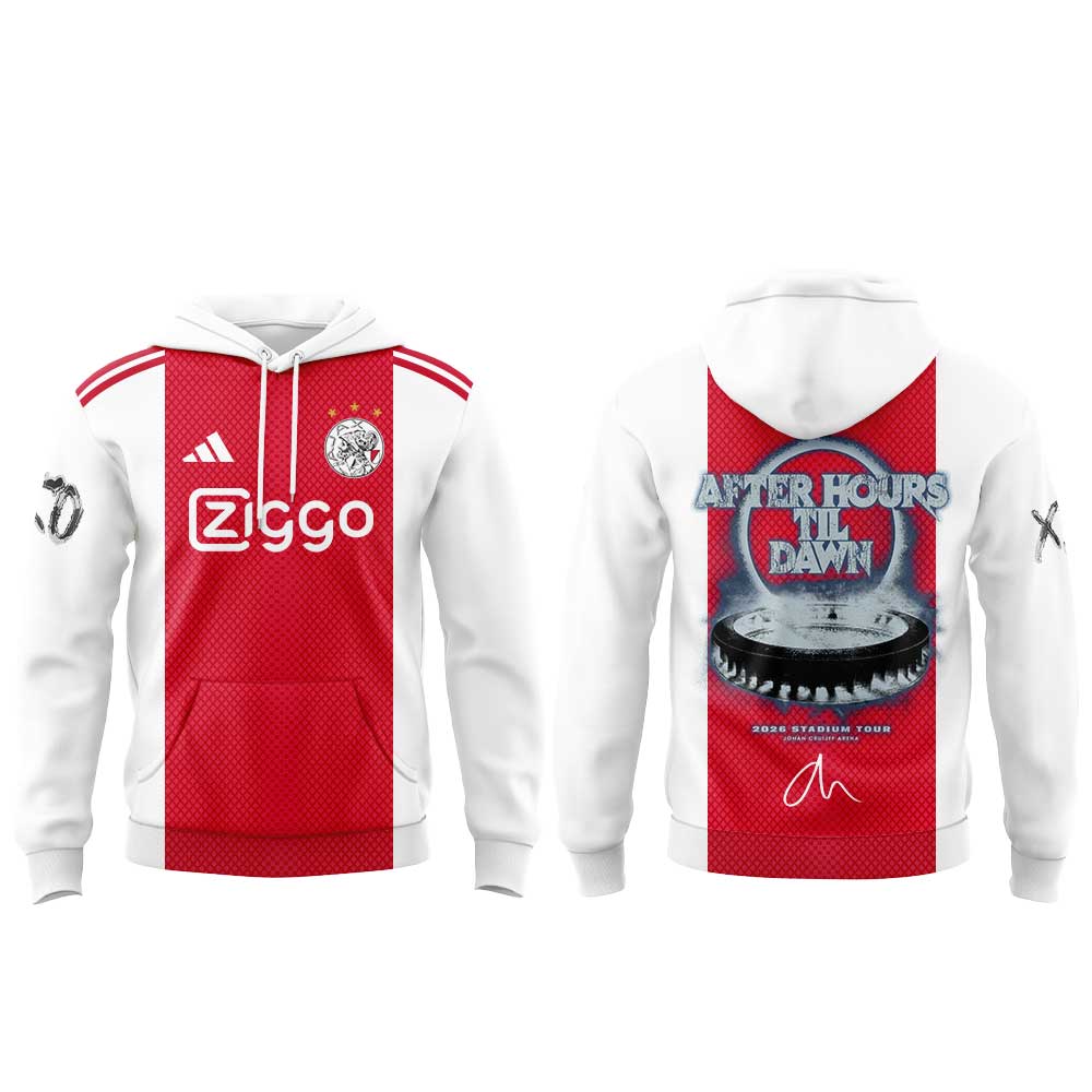 The Weeknd After Hours Til Dawn Tour x AFC Ajax Hoodie V2 The Weeknd After Hours Til Dawn Tour x AFC Ajax Hoodie V2