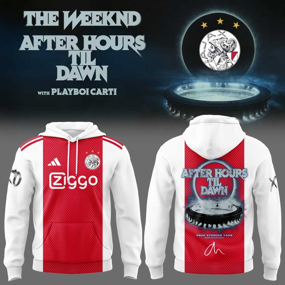 The Weeknd After Hours Til Dawn Tour x AFC Ajax Hoodie V2 The Weeknd After Hours Til Dawn Tour x AFC Ajax Hoodie V2