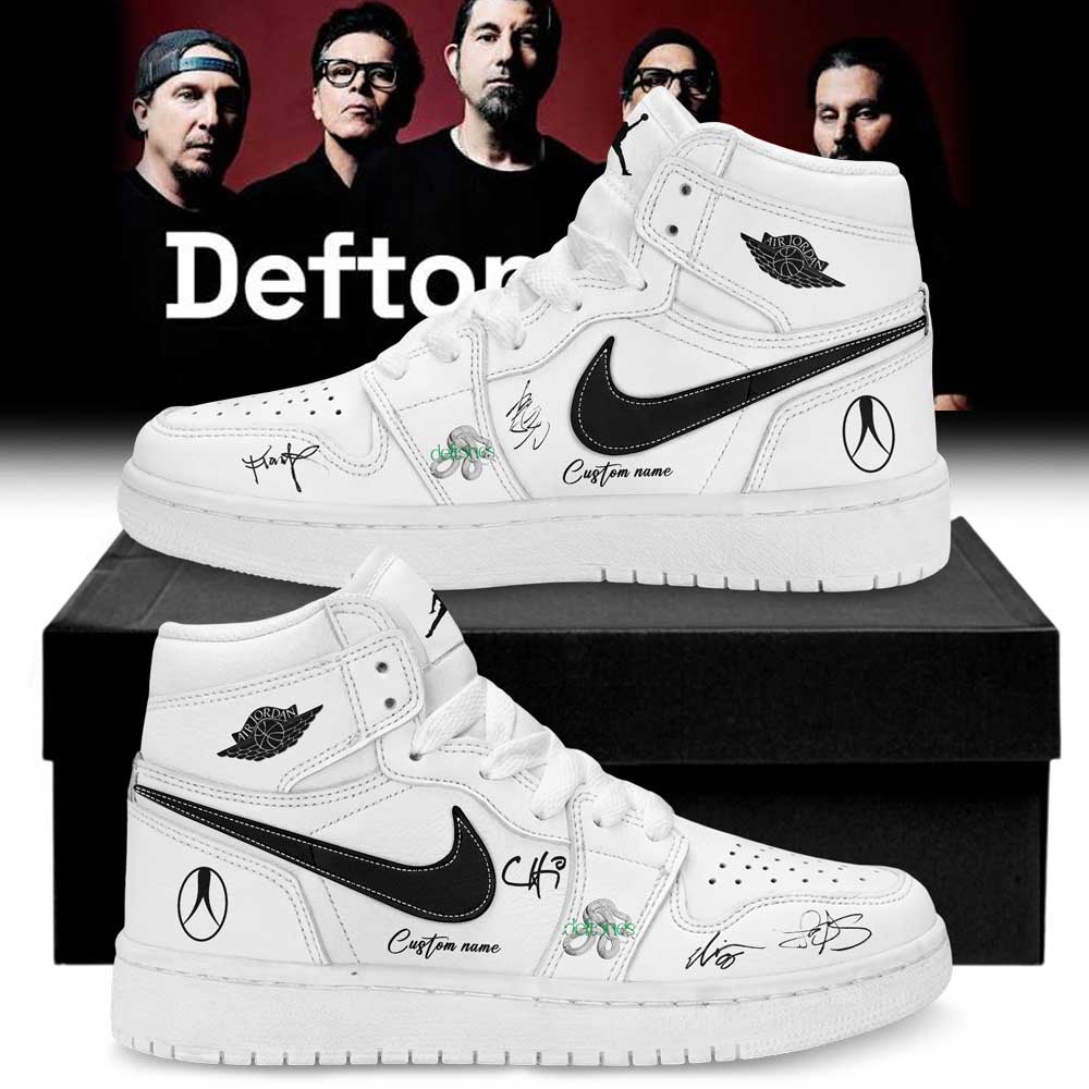 Deftones Headline Tour 2026 Signature Custom AJ1 Shoes V2 Deftones Headline Tour 2026 Signature Custom AJ1 Shoes V2