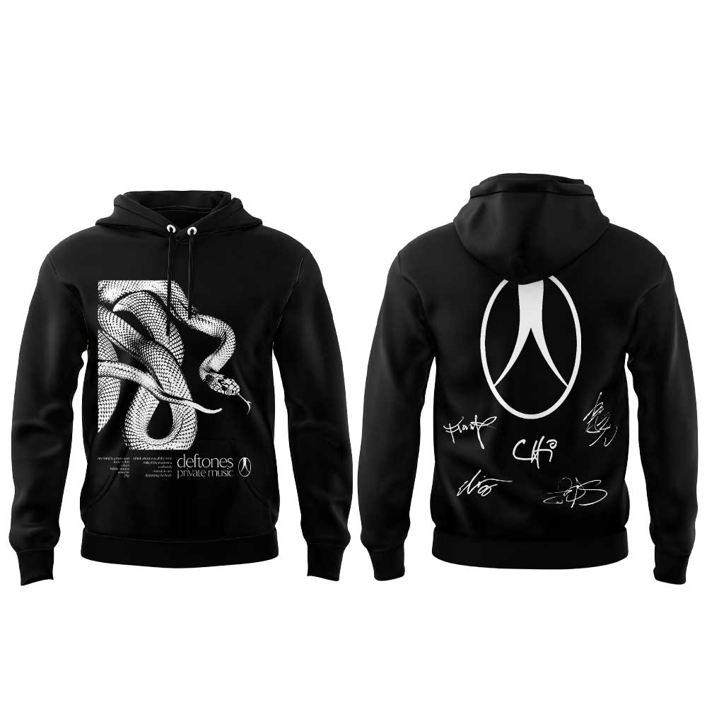 Deftones Headline Tour 2026 Signature Limited Edition Hoodie V4 Deftones Headline Tour 2026 Signature Limited Edition Hoodie V4