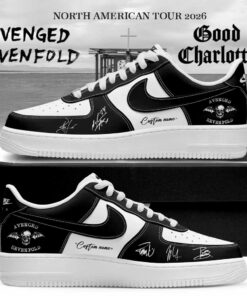 Avenged Sevenfold North American Tour 2026 Signature Custom AF1 Shoes V9