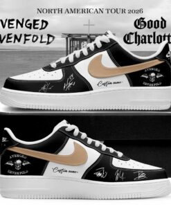 Avenged Sevenfold North American Tour 2026 Signature Custom AF1 Shoes V8