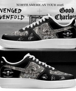 Avenged Sevenfold North American Tour 2026 Signature Custom AF1 Shoes V7