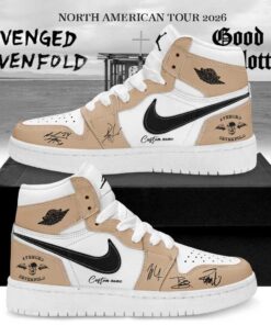 Avenged Sevenfold North American Tour 2026 Signature Custom AJ1 Shoes V6