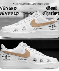 Avenged Sevenfold North American Tour 2026 Signature Custom AF1 Shoes V5
