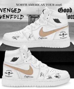 Avenged Sevenfold North American Tour 2026 Signature Custom AJ1 Shoes V5