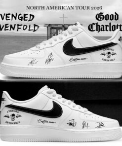 Avenged Sevenfold North American Tour 2026 Signature Custom AF1 Shoes V4