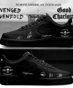 Avenged Sevenfold North American Tour 2026 Signature Custom AF1 Shoes V3