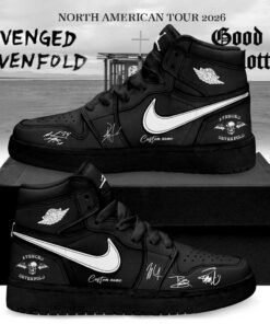 Avenged Sevenfold North American Tour 2026 Signature Custom AJ1 Shoes V2
