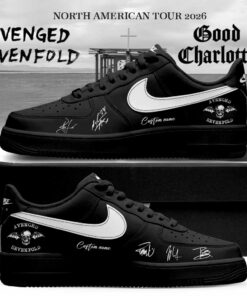 Avenged Sevenfold North American Tour 2026 Signature Custom AF1 Shoes V2