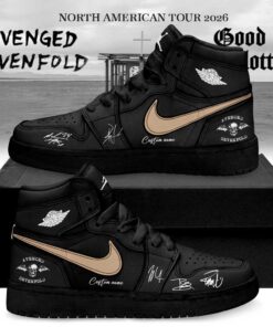 Avenged Sevenfold North American Tour 2026 Signature Custom AJ1 Shoes