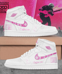 Ed Sheeran The Loop Tour 2026 Custom Name AJ1 Shoes – White