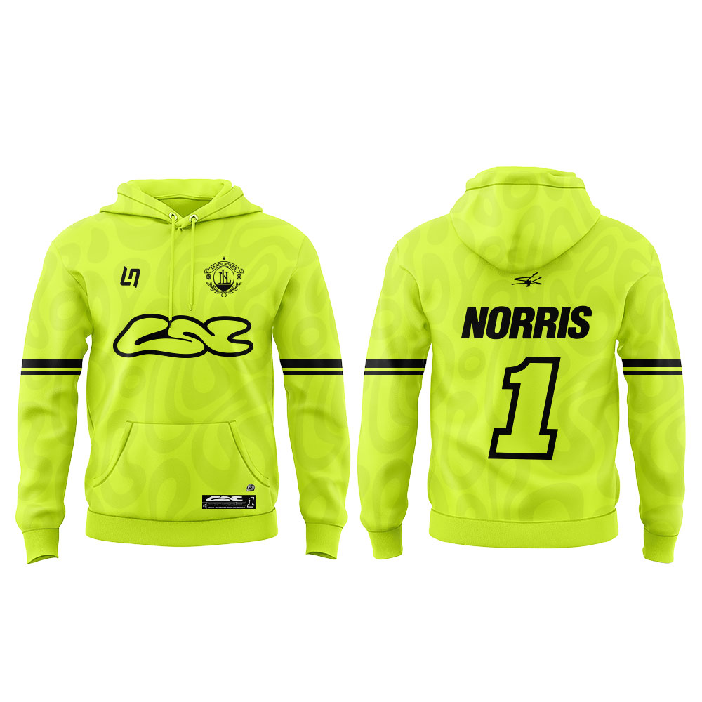 McLaren F1 Team 2026 LANDO NORRIS GRANDSTAND LN1 Signature Hoodie McLaren F1 Team 2026 LANDO NORRIS GRANDSTAND LN1 Signature Hoodie