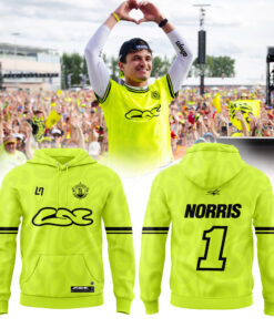 McLaren F1 Team 2026 LANDO NORRIS GRANDSTAND LN1 Signature Hoodie McLaren F1 Team 2026 LANDO NORRIS GRANDSTAND LN1 Signature Hoodie