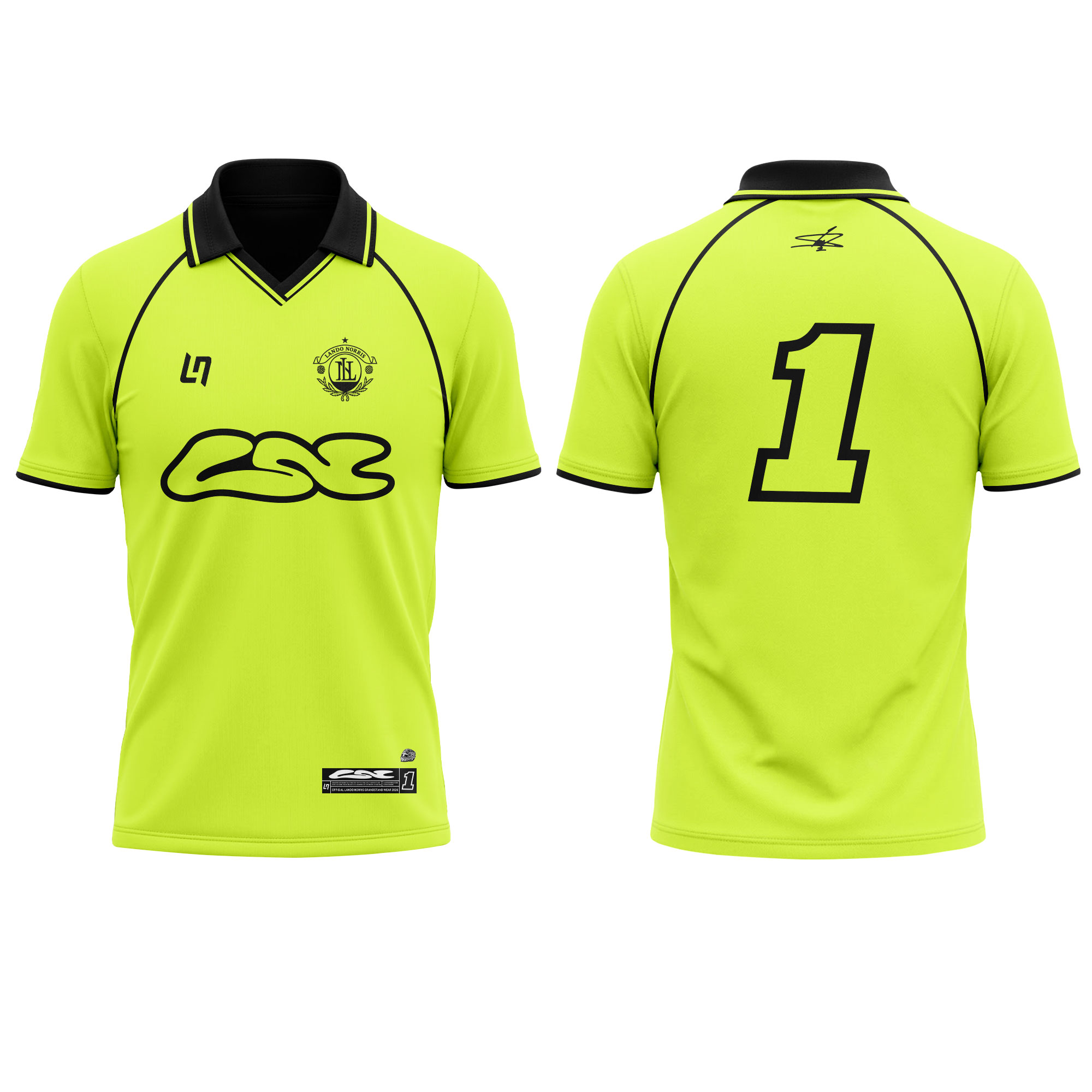 McLaren F1 Team 2026 LANDO NORRIS GRANDSTAND LN1 Signature Limited Polo McLaren F1 Team 2026 LANDO NORRIS GRANDSTAND LN1 Signature Limited Polo
