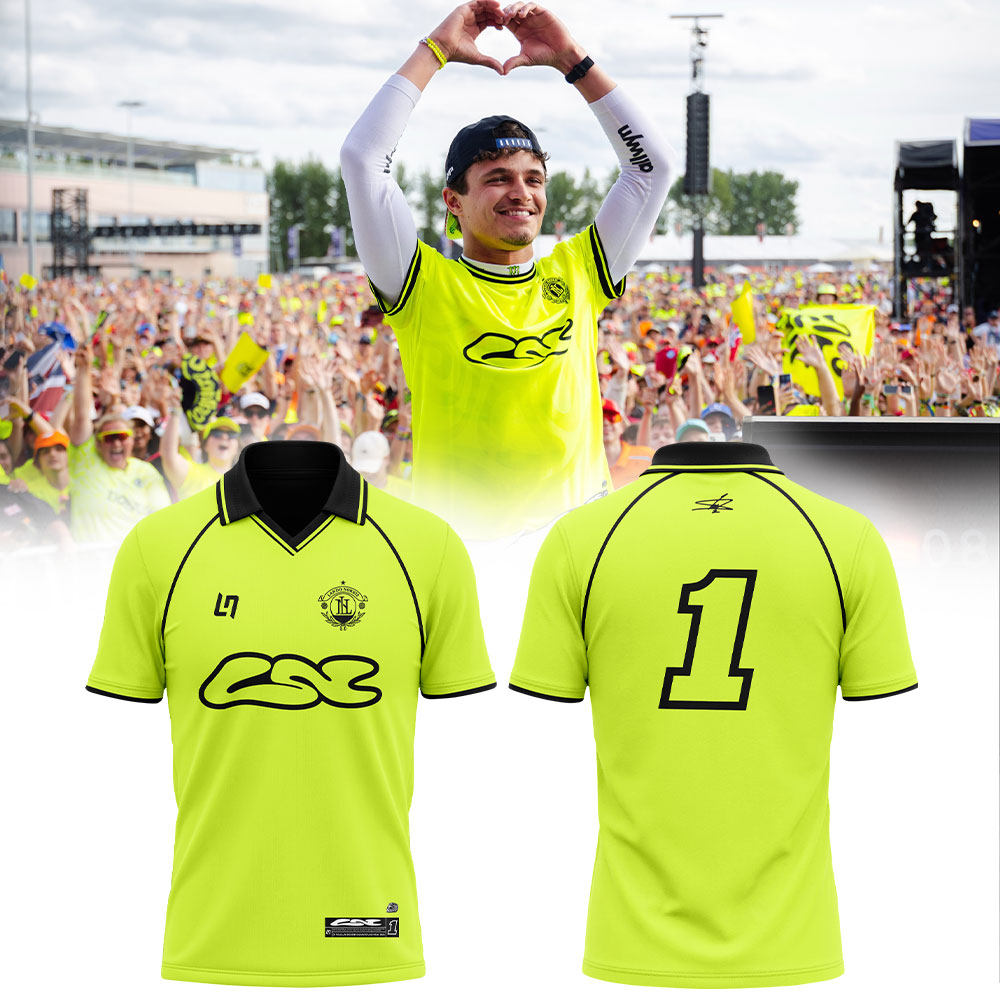 McLaren F1 Team 2026 LANDO NORRIS GRANDSTAND LN1 Signature Limited Polo McLaren F1 Team 2026 LANDO NORRIS GRANDSTAND LN1 Signature Limited Polo