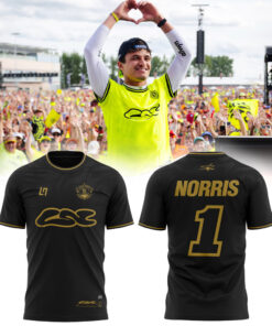 McLaren F1 Team 2026 LANDO NORRIS GRANDSTAND LN1 Signature Shirt Black McLaren F1 Team 2026 LANDO NORRIS GRANDSTAND LN1 Signature Shirt Black