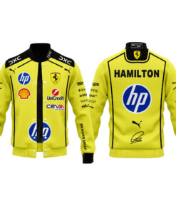 Hamilton Scuderia Ferrari Limited Edition Jacket Yellow
