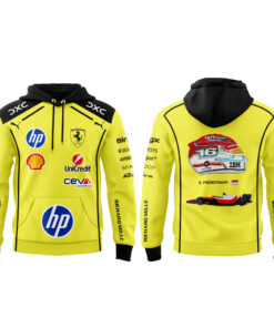 Hamilton Scuderia Ferrari Limited Edition Hoodie Yellow V2