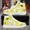 Hamilton Scuderia Ferrari Limited Edition Signature Custom Name AJ1 Shoes V2