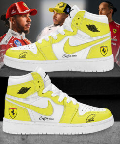 Hamilton Scuderia Ferrari Limited Edition Signature Custom Name AJ1 Shoes