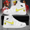 Hamilton Scuderia Ferrari Limited Edition Signature Custom Name AF1 Shoes V2