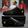 Hamilton Scuderia Ferrari Limited Edition Signature Custom Name AF1 Shoes V3