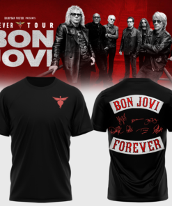 BON JOVI “Forever Tour” Signature Collection Limited Edition – T-shirt v5