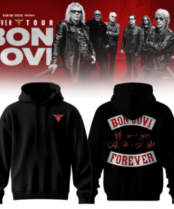 BON JOVI “Forever Tour” Signature Collection Limited Edition – Hoodie v5 BON JOVI “Forever Tour” Signature Collection Limited Edition – Hoodie v5