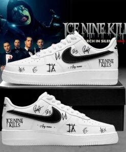 Ice Nine Kills March In Silence Tour Signature Custom Name AF1 Shoes V7