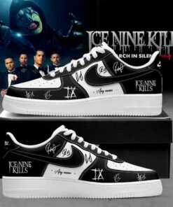 Ice Nine Kills March In Silence Tour Signature Custom Name AF1 Shoes V4