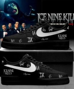 Ice Nine Kills March In Silence Tour Signature Custom Name AF1 Shoes