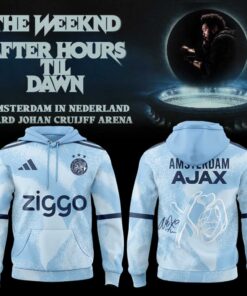 The Weeknd x Amsterdam Netherlands x After Hours Til Dawn Tour 2026 Hoodie