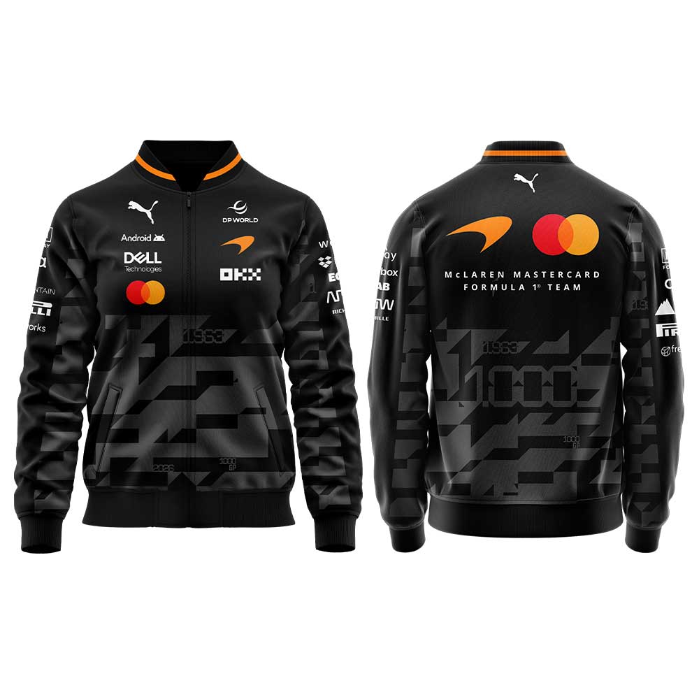 McLaren Mastercard Formula 1 Team 1000 GP Commemorative Collection Jacket McLaren Mastercard Formula 1 Team 1000 GP Commemorative Collection Jacket