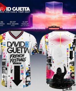 David Guetta – France Tour Baseball Jersey