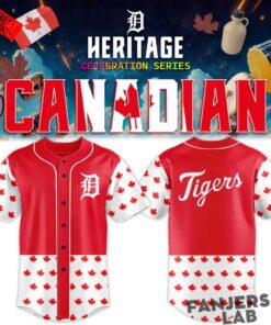 Detroit Tigers 2026 Canadian Heritage Baseball Jersey