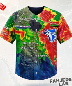 Dunedin Toronto Blue Jays Rain Delay Baseball Jersey Dunedin Toronto Blue Jays Rain Delay Baseball Jersey