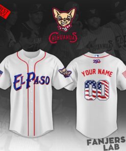 El Paso Chihuahuas 2026 4th of July 250th Jersey