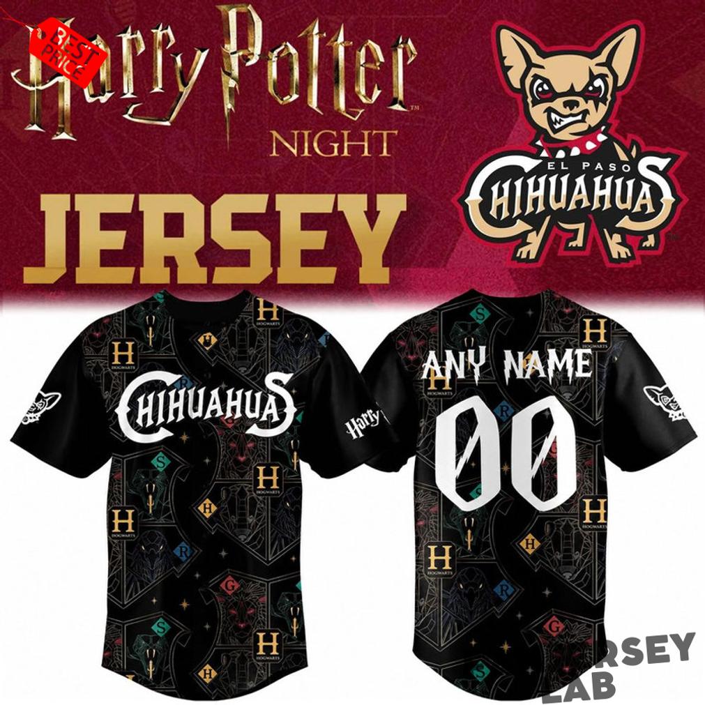 El Paso Chihuahuas Harry Potter Night 2026 Baseball Jersey El Paso Chihuahuas Harry Potter Night 2026 Baseball Jersey