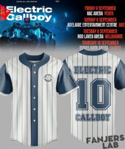 Electric Callboy TANZNEID World Tour 2026 Classic Baseball Jersey