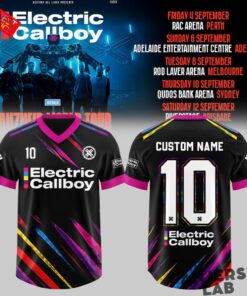 Electric Callboy TANZNEID World Tour 2026 Customize Soccer Jersey