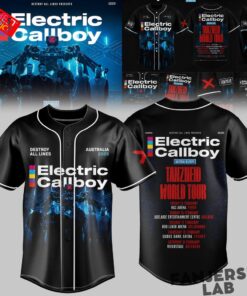 Electric Callboy TANZNEID World Tour – Australia 2026 Exclusive Baseball Jersey