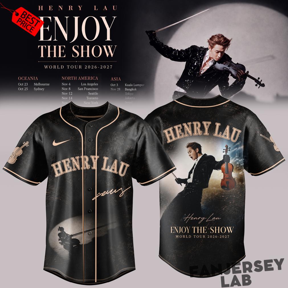 Enjoy The Show World Tour Premium Baseball Jersey Enjoy The Show World Tour Premium Baseball Jersey
