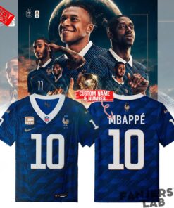 France National Team x US Football Style Jersey