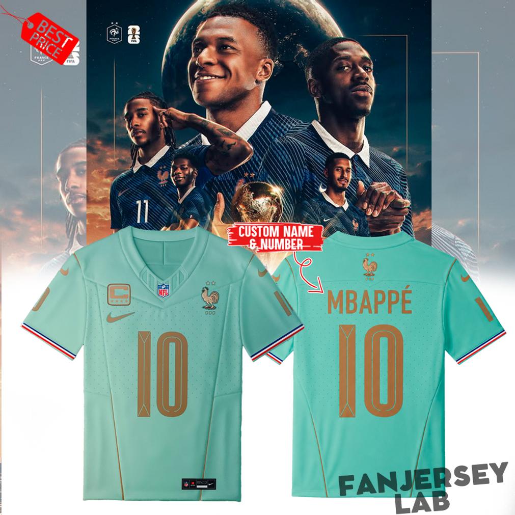 France National Team x US Football Style Jersey France National Team x US Football Style Jersey