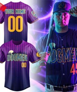 Great Lakes Loons Dogmen New Custom Baseball Jersey Great Lakes Loons Dogmen New Custom Baseball Jersey