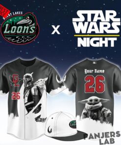 Great Lakes Loons x Star Wars Night Baseball Jersey