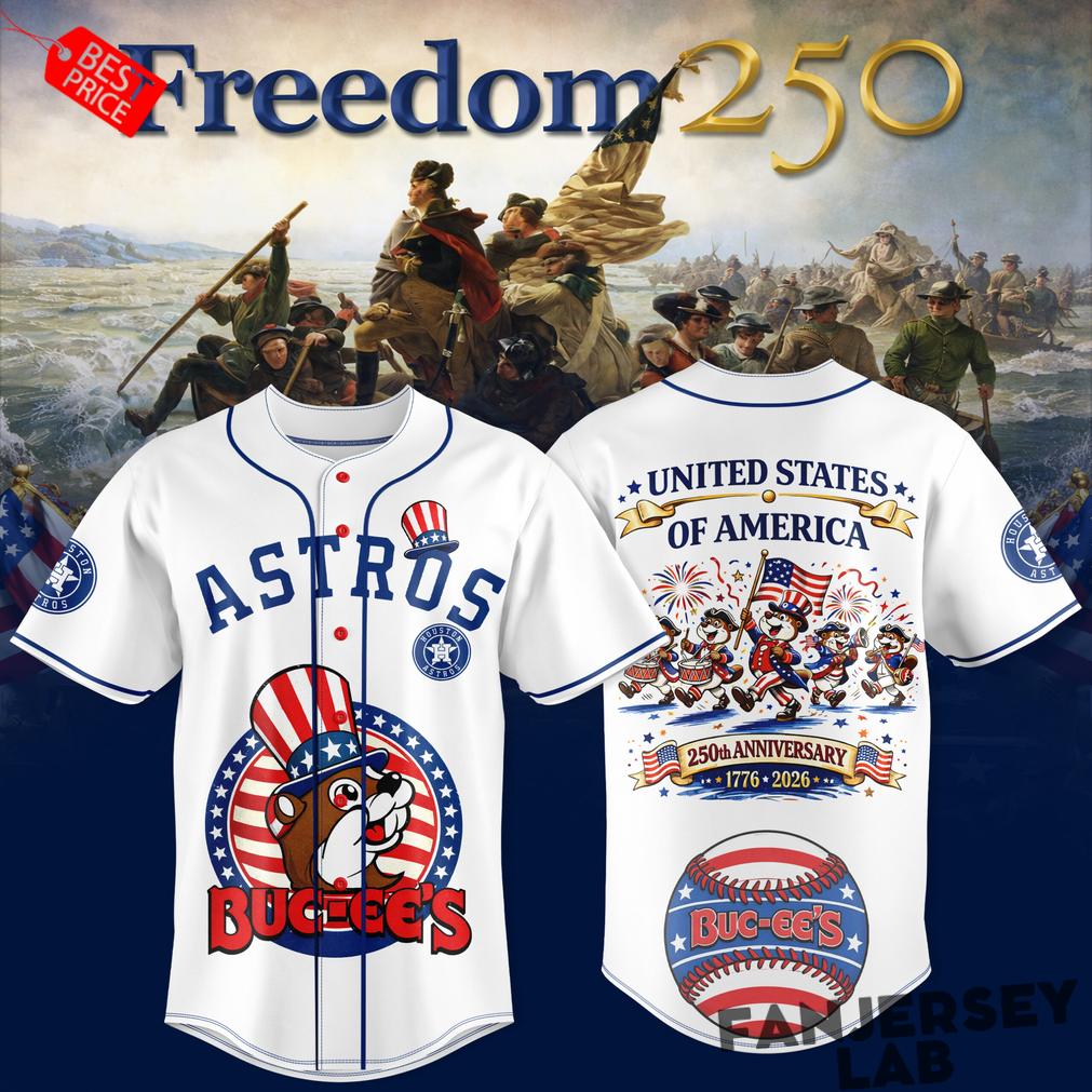 Houston Astros Independence Day 2026 – 250th Anniversary United States of America Baseball Jersey Houston Astros Independence Day 2026 – 250th Anniversary United States of America Baseball Jersey