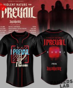 I PREVAIL The Violent Nature Tour Baseball Jersey